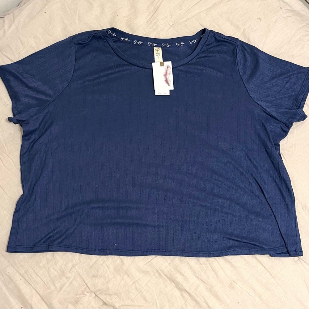 Jessica Simpson Women's Navy Sleepwear - Pajama two piece Set - Picture 2 of 5